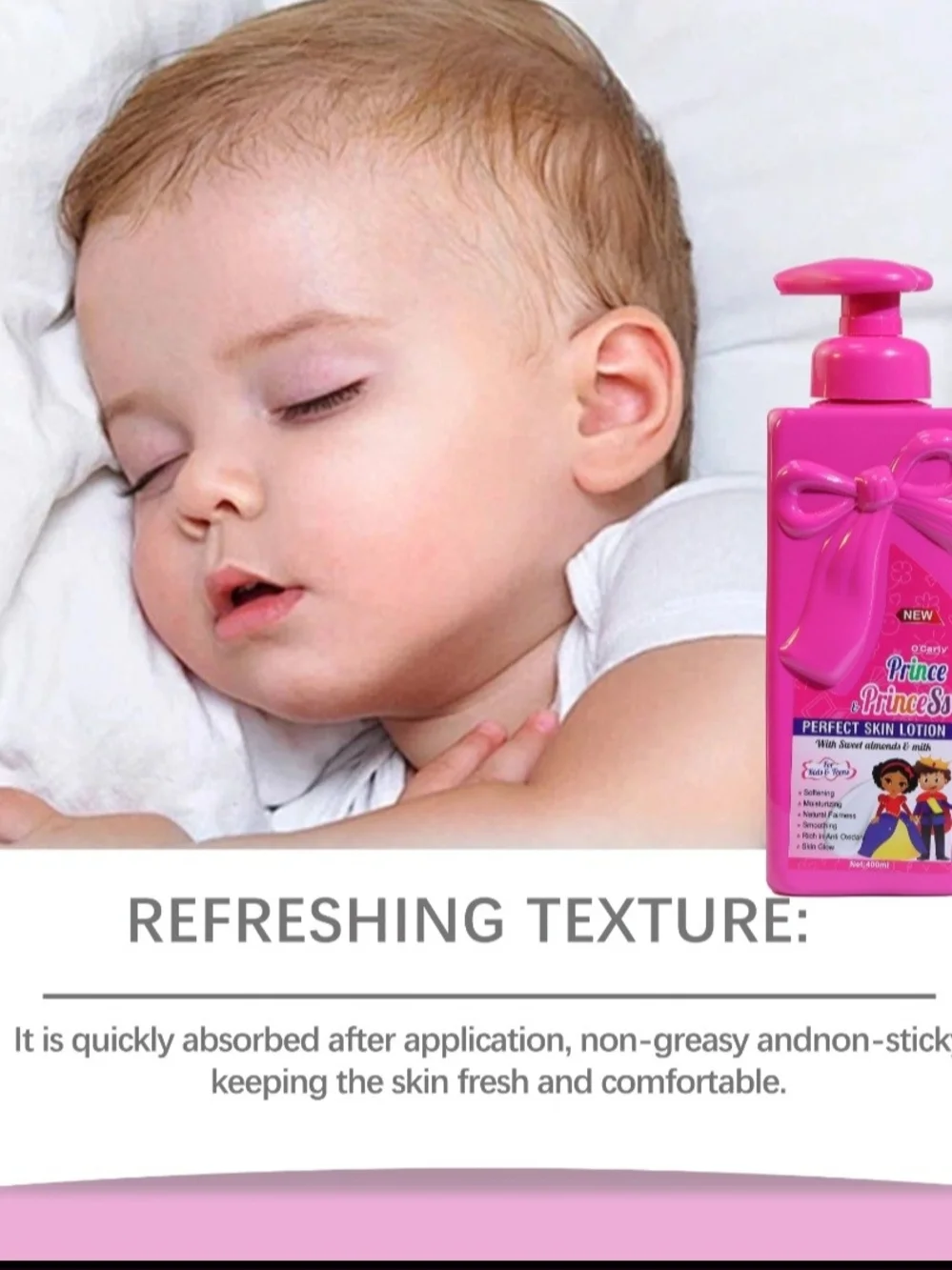 Kids Skin Glow Lotion - Pink